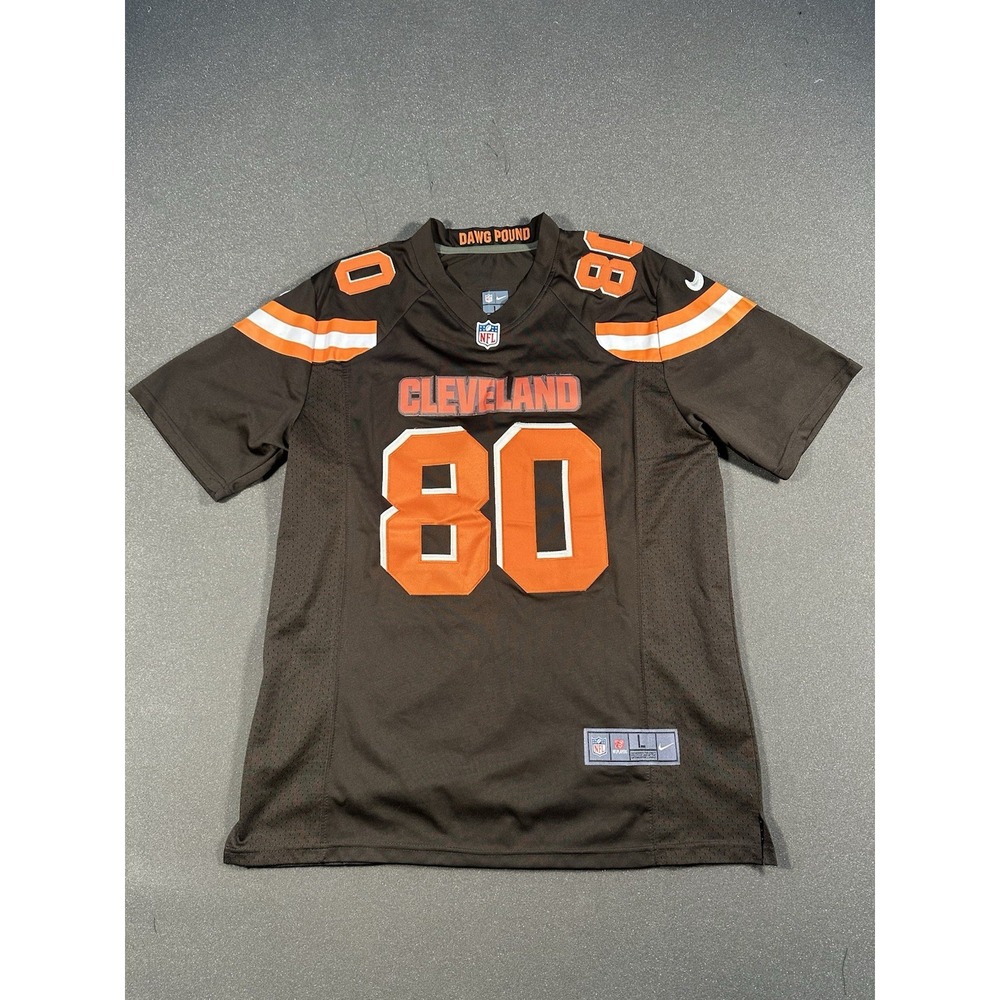 Vintage Cleveland Browns Jarvis Landry Nike On Field Stitched Jersey - Picture 8 of 9